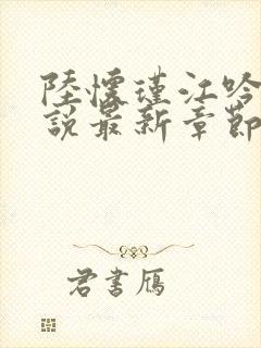 陆怀瑾江吟晚小说最新章节更新内容