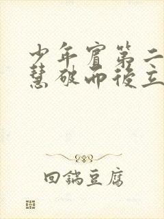 少年宾第二部珏慧破而后立