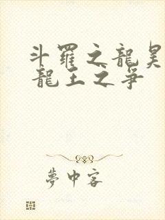 斗罗之龙昊斗罗 龙王之争