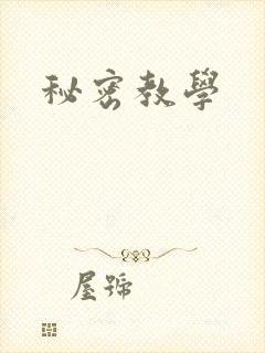 秘密教学