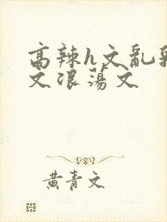 高辣h文乱乳h文浪荡文