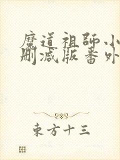 魔道祖师小说无删减版番外