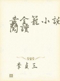 黄金笼小说免费阅读封面