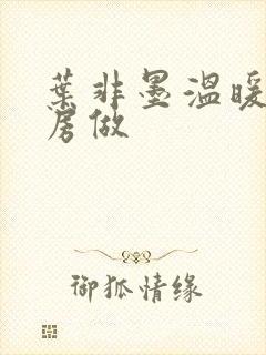 叶非墨温暖在厨房做