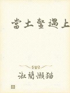 当土鳖遇上海龟