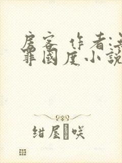 房客 作者:无罪国度小说全文免费封面