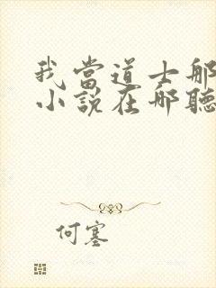 我当道士那些年小说在哪听封面