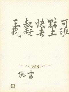 王叔快点可以吗我赶去上班