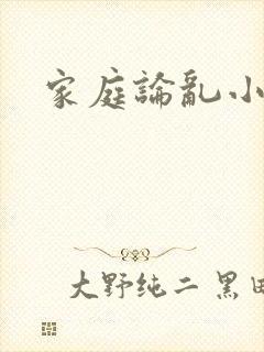 家庭论乱小说