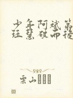 少年阿斌第二部珏慧破而后立