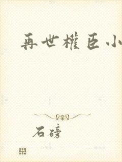 再世权臣小说