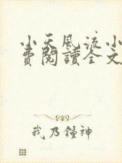 小天风流小说免费阅读全文最新章节封面