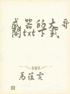 成器的大哥笔趣阁txt下载封面