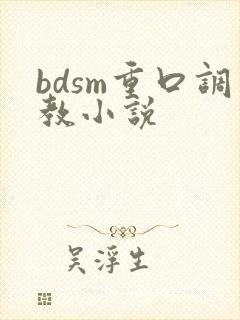 bdsm重口调教小说