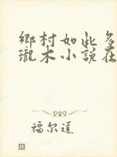 乡村如此多娇玲珑木小说在线阅读