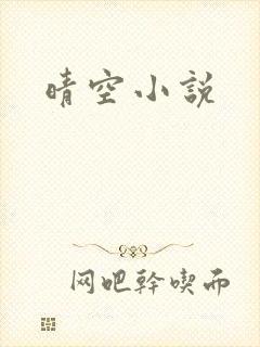晴空小说封面
