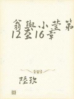 翁与小莹第十部12至16章