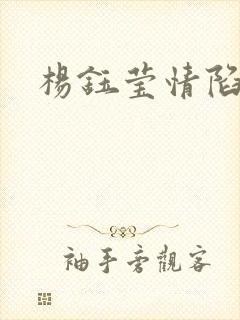 杨钰莹情陷红楼