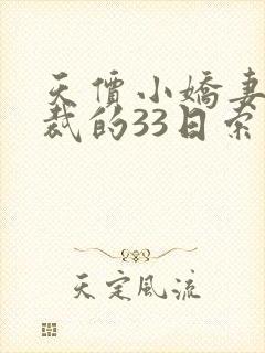 天价小娇妻,总裁的33日索情全文免费封面