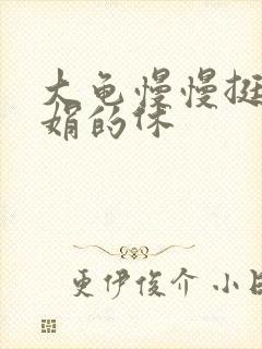 大龟慢慢挺进张娟的休