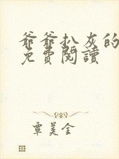 爷爷扒灰的小说免费阅读封面