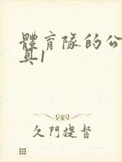 体育队的公用玩具1