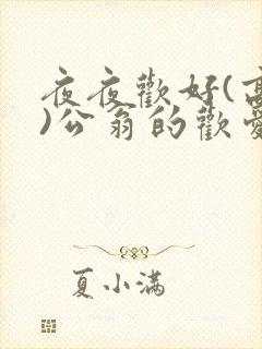 夜夜欢好(高h)公翁的欢爱封面