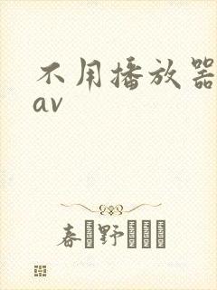 不用播放器的gav