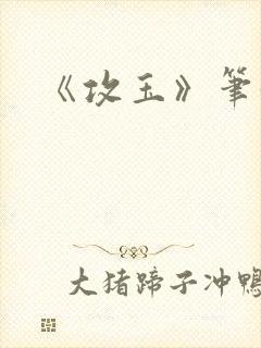 《攻玉》笔趣阁