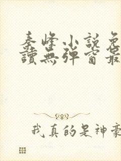 秦峰小说免费阅读无弹窗最新章节封面