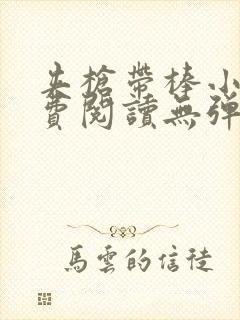 夹枪带棒小说免费阅读无弹窗笔趣封面