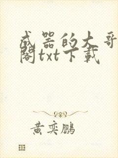 成器的大哥笔趣阁txt下载