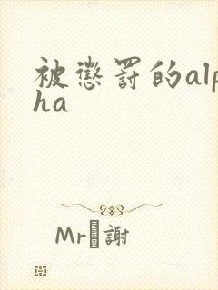 被惩罚的alpha