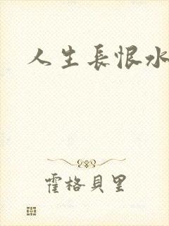 人生长恨水长东