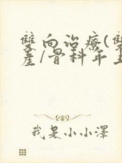 双向治疗(双/产/骨科年上)