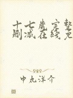 十七岁完整版未删减在线免费观看