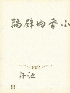 隔壁肉香小说封面