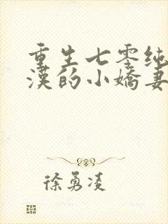 重生七零纯情糙汉的小娇妻小说免费阅读