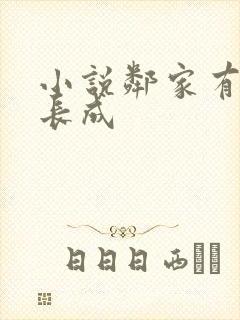 小说邻家有女初长成