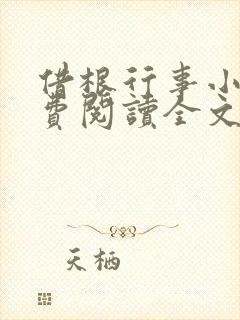 借根行事小说免费阅读全文在线阅笔趣无弹窗