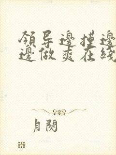 领导边摸边吃奶边做爽在线观看