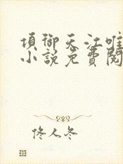 项御天江唯一的小说免费阅读