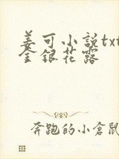 姜可小说txt金银花露