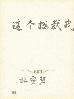 这个总裁我要了