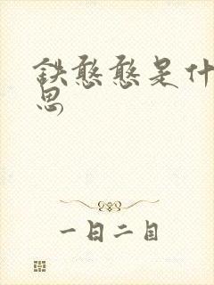 铁憨憨是什么意思