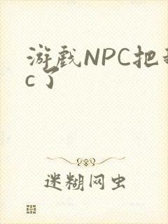 游戏NPC把我c了