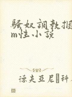 骚奴调教捆绑sm性小说