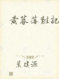 黄蓉落难记封面