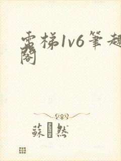 电梯1v6笔趣阁封面