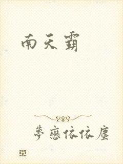 南天霸封面